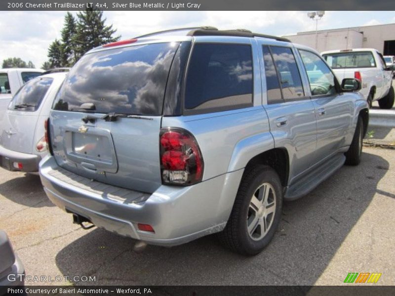 Silver Blue Metallic / Light Gray 2006 Chevrolet TrailBlazer LT 4x4