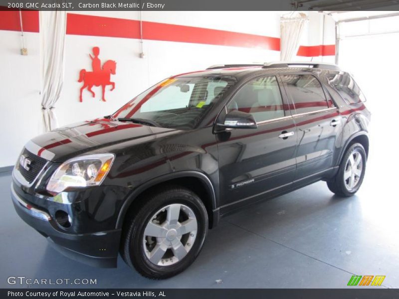 Carbon Black Metallic / Ebony 2008 GMC Acadia SLT