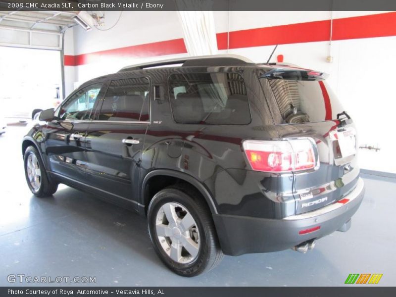 Carbon Black Metallic / Ebony 2008 GMC Acadia SLT