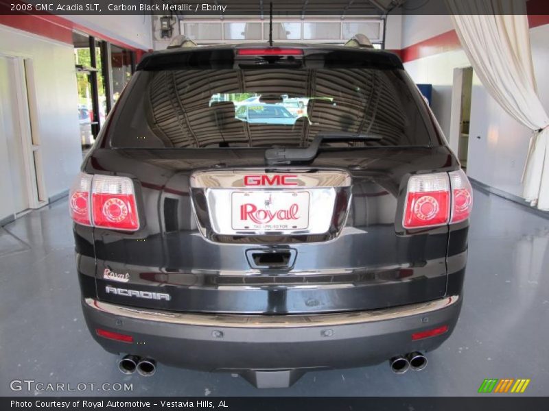 Carbon Black Metallic / Ebony 2008 GMC Acadia SLT