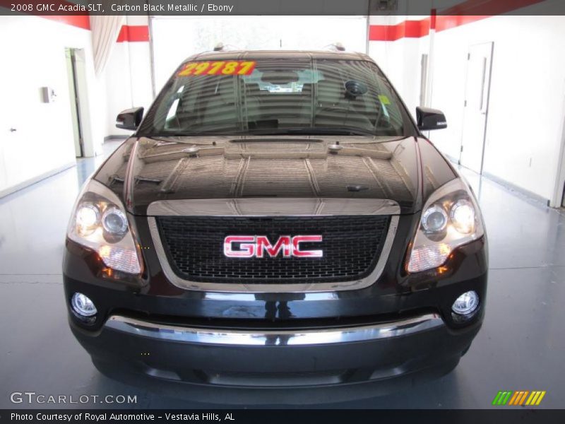 Carbon Black Metallic / Ebony 2008 GMC Acadia SLT