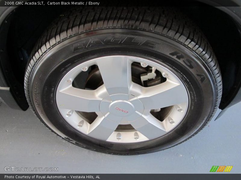 Carbon Black Metallic / Ebony 2008 GMC Acadia SLT