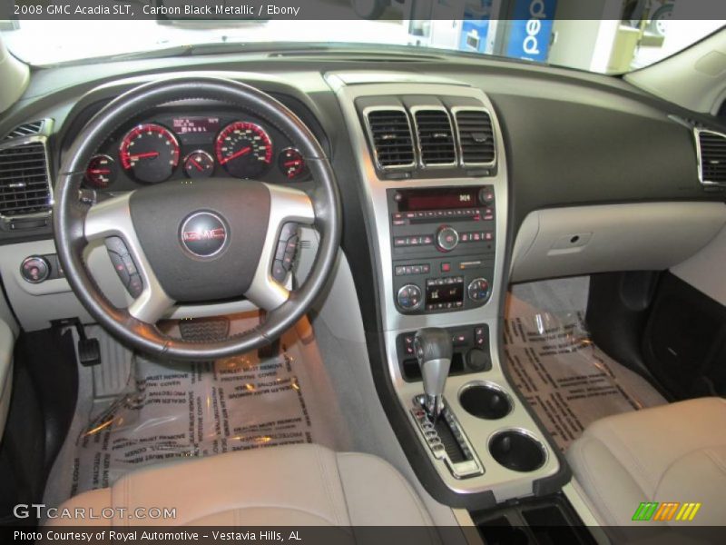 Carbon Black Metallic / Ebony 2008 GMC Acadia SLT