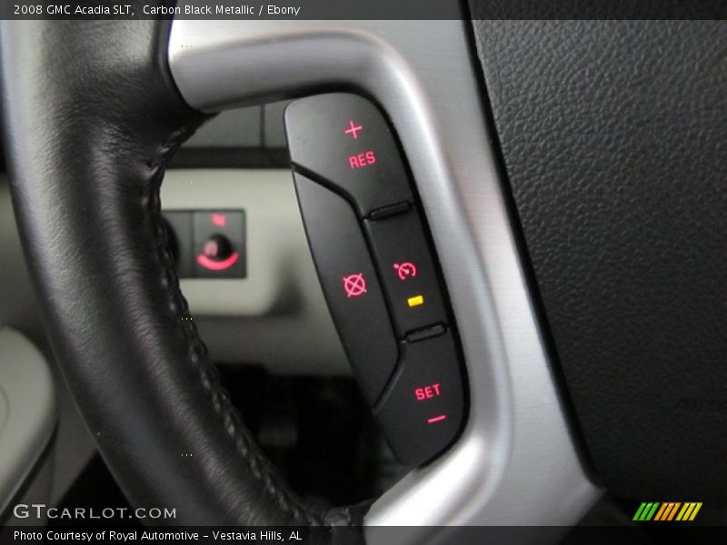 Carbon Black Metallic / Ebony 2008 GMC Acadia SLT