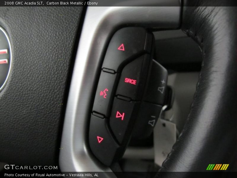 Carbon Black Metallic / Ebony 2008 GMC Acadia SLT