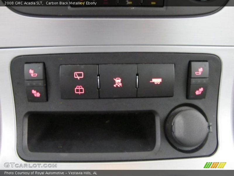 Carbon Black Metallic / Ebony 2008 GMC Acadia SLT