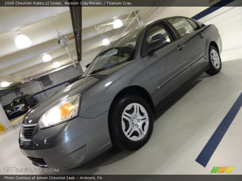 Medium Gray Metallic / Titanium Gray 2006 Chevrolet Malibu LS Sedan