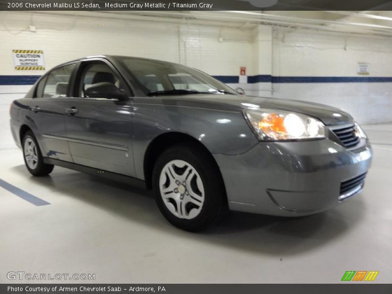 Medium Gray Metallic / Titanium Gray 2006 Chevrolet Malibu LS Sedan