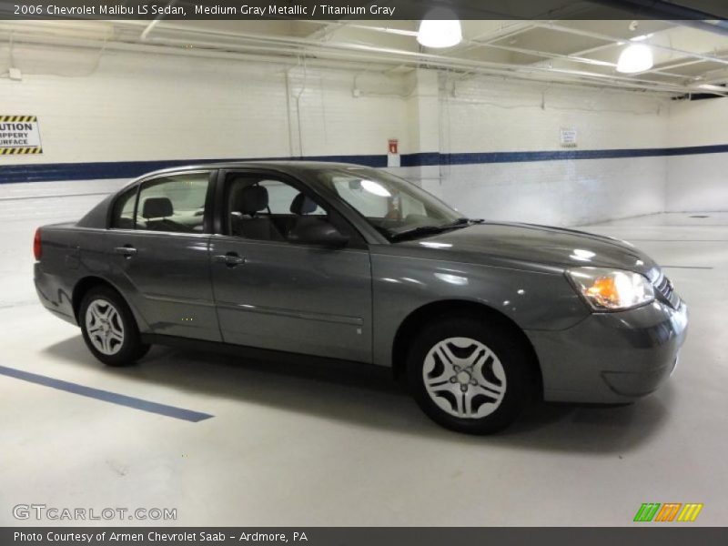 Medium Gray Metallic / Titanium Gray 2006 Chevrolet Malibu LS Sedan