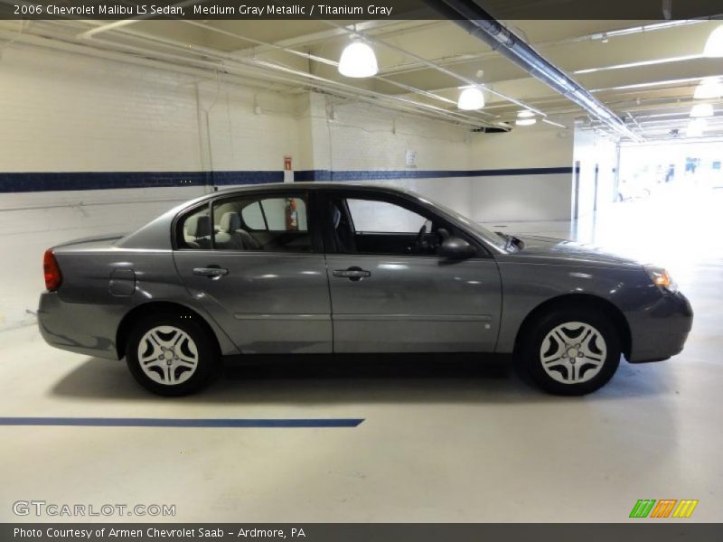 Medium Gray Metallic / Titanium Gray 2006 Chevrolet Malibu LS Sedan