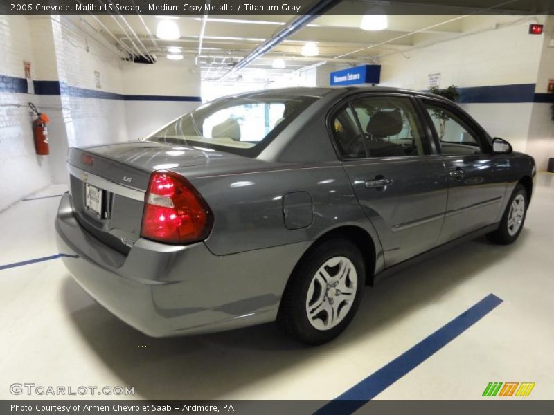 Medium Gray Metallic / Titanium Gray 2006 Chevrolet Malibu LS Sedan