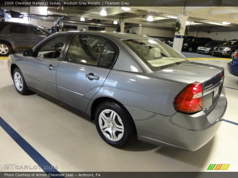 Medium Gray Metallic / Titanium Gray 2006 Chevrolet Malibu LS Sedan