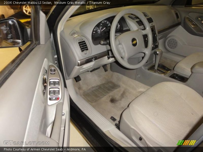 Medium Gray Metallic / Titanium Gray 2006 Chevrolet Malibu LS Sedan