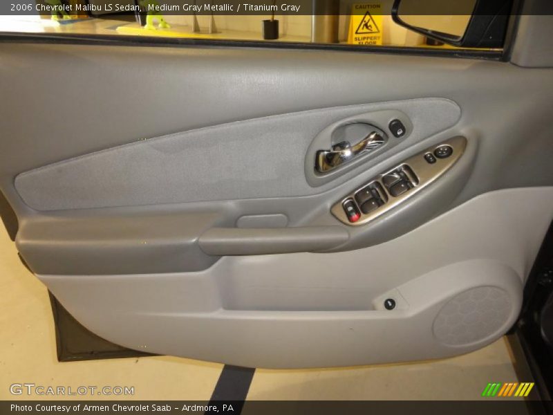 Medium Gray Metallic / Titanium Gray 2006 Chevrolet Malibu LS Sedan