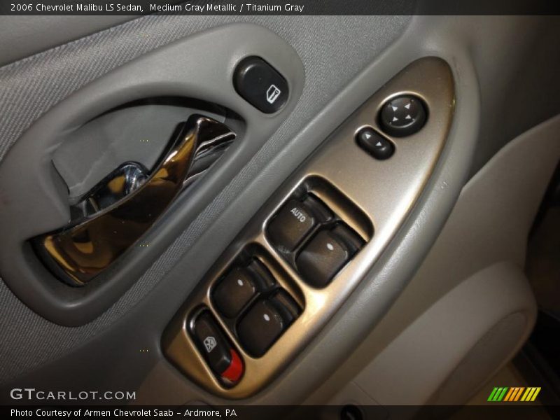 Medium Gray Metallic / Titanium Gray 2006 Chevrolet Malibu LS Sedan