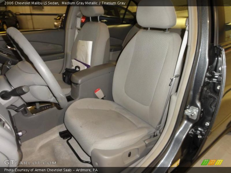 Medium Gray Metallic / Titanium Gray 2006 Chevrolet Malibu LS Sedan