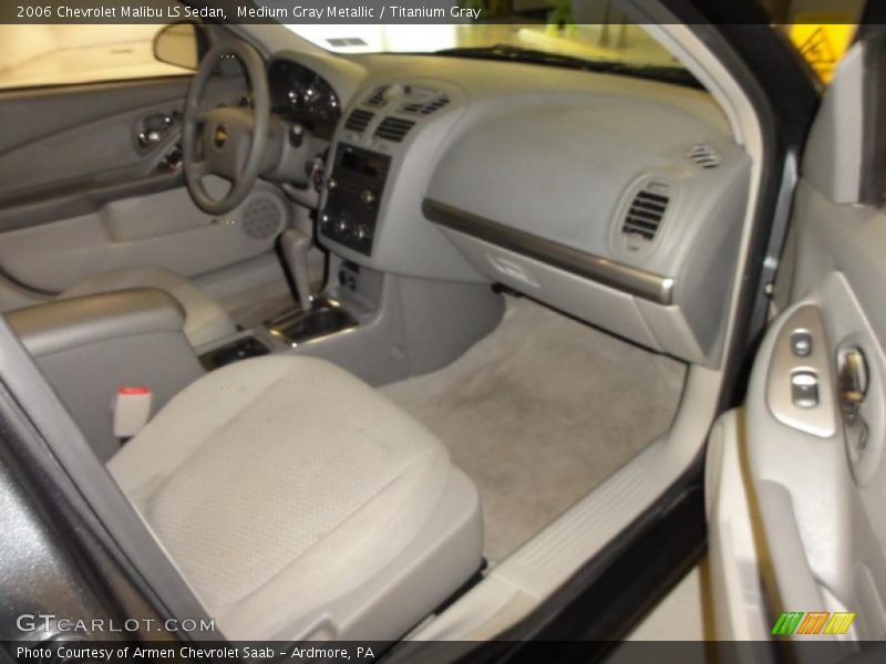 Medium Gray Metallic / Titanium Gray 2006 Chevrolet Malibu LS Sedan