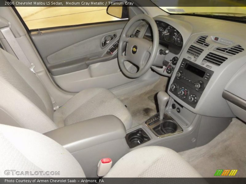 Medium Gray Metallic / Titanium Gray 2006 Chevrolet Malibu LS Sedan