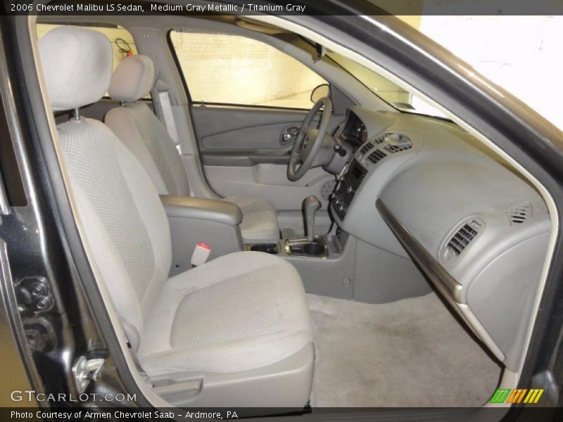 Medium Gray Metallic / Titanium Gray 2006 Chevrolet Malibu LS Sedan