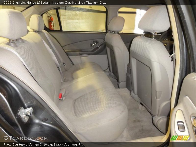 Medium Gray Metallic / Titanium Gray 2006 Chevrolet Malibu LS Sedan