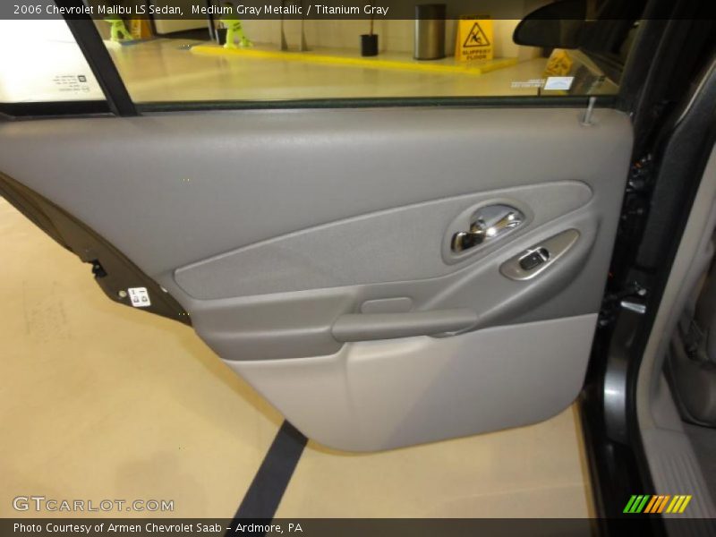 Medium Gray Metallic / Titanium Gray 2006 Chevrolet Malibu LS Sedan
