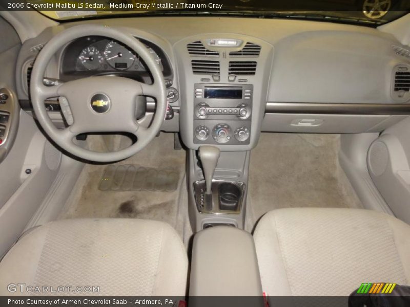 Medium Gray Metallic / Titanium Gray 2006 Chevrolet Malibu LS Sedan