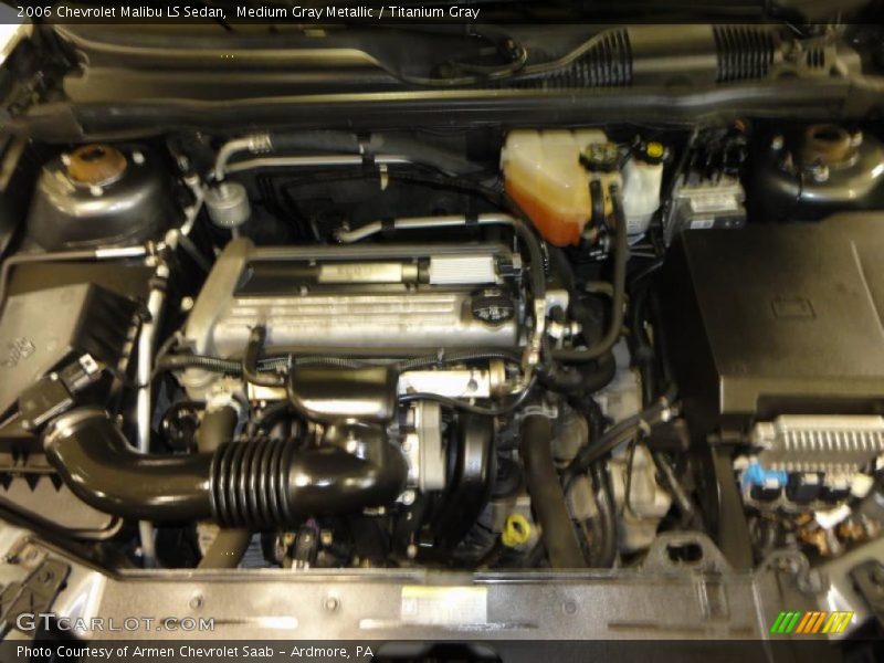Medium Gray Metallic / Titanium Gray 2006 Chevrolet Malibu LS Sedan