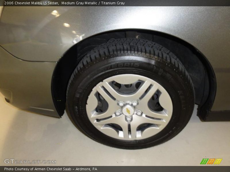 Medium Gray Metallic / Titanium Gray 2006 Chevrolet Malibu LS Sedan