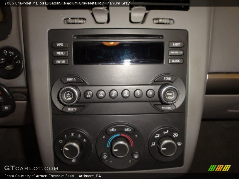 Medium Gray Metallic / Titanium Gray 2006 Chevrolet Malibu LS Sedan