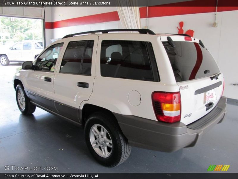 Stone White / Sandstone 2004 Jeep Grand Cherokee Laredo