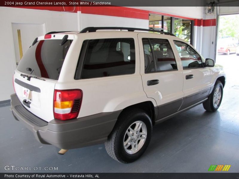 Stone White / Sandstone 2004 Jeep Grand Cherokee Laredo