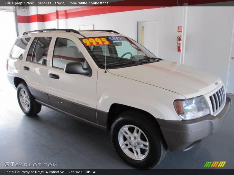 Stone White / Sandstone 2004 Jeep Grand Cherokee Laredo