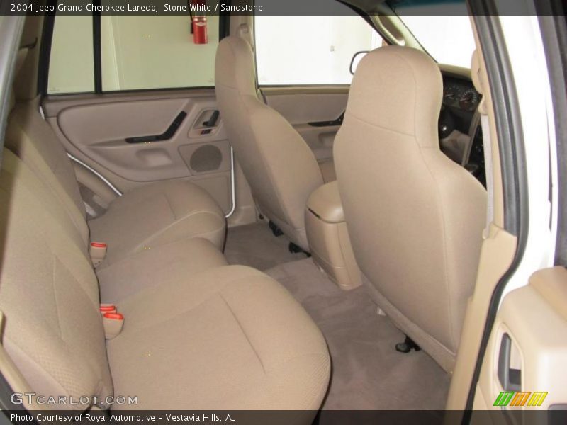 Stone White / Sandstone 2004 Jeep Grand Cherokee Laredo