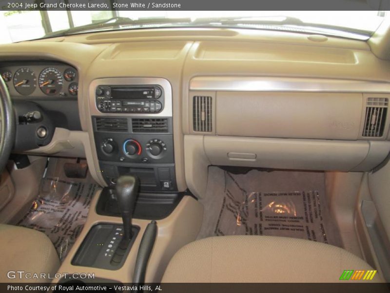 Stone White / Sandstone 2004 Jeep Grand Cherokee Laredo
