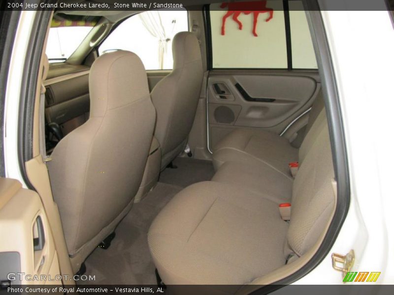 Stone White / Sandstone 2004 Jeep Grand Cherokee Laredo