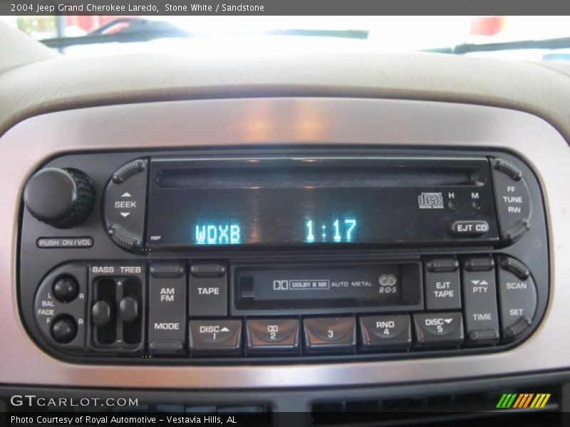 Stone White / Sandstone 2004 Jeep Grand Cherokee Laredo