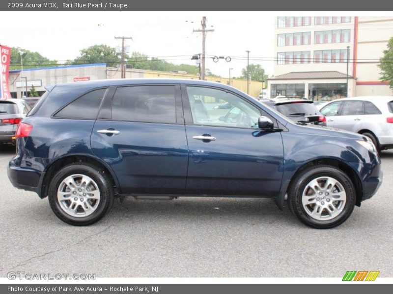 Bali Blue Pearl / Taupe 2009 Acura MDX