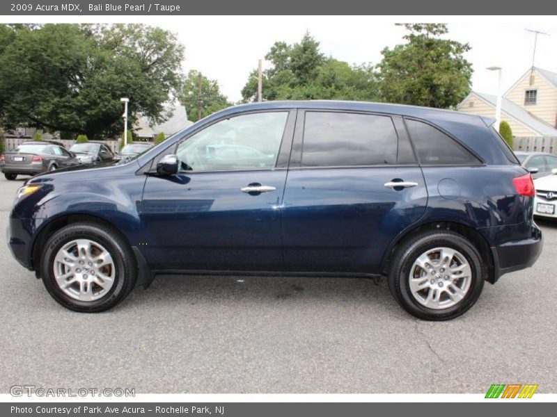 Bali Blue Pearl / Taupe 2009 Acura MDX