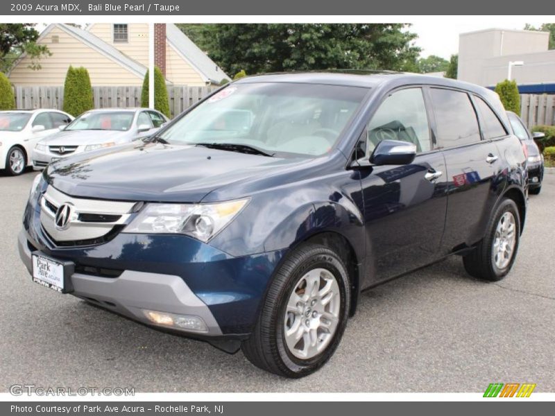 Bali Blue Pearl / Taupe 2009 Acura MDX