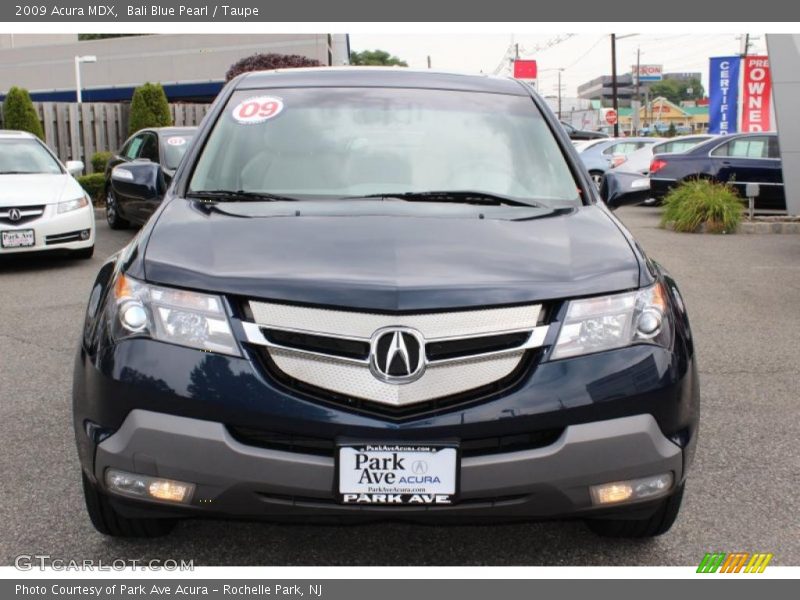 Bali Blue Pearl / Taupe 2009 Acura MDX
