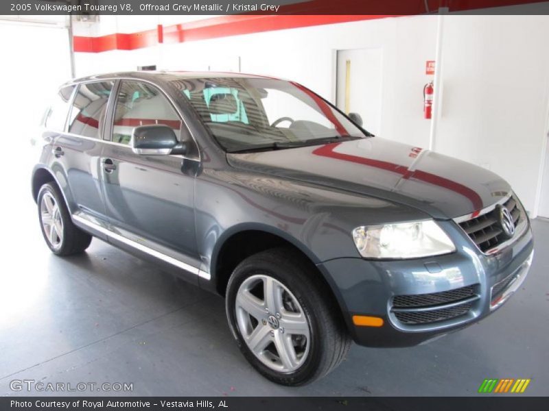 Offroad Grey Metallic / Kristal Grey 2005 Volkswagen Touareg V8