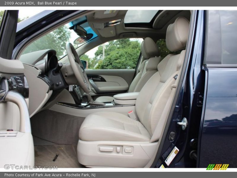 Bali Blue Pearl / Taupe 2009 Acura MDX