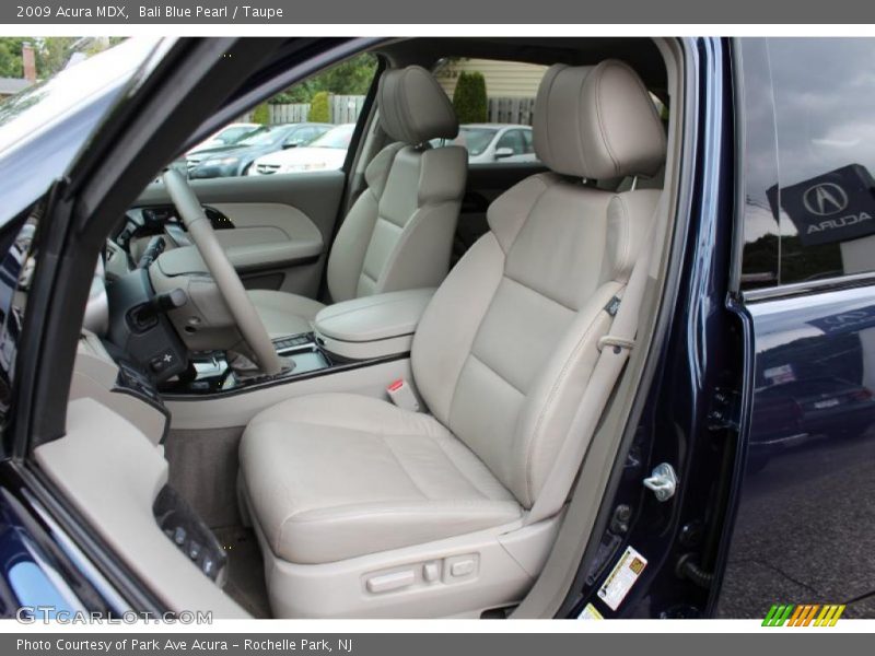Bali Blue Pearl / Taupe 2009 Acura MDX