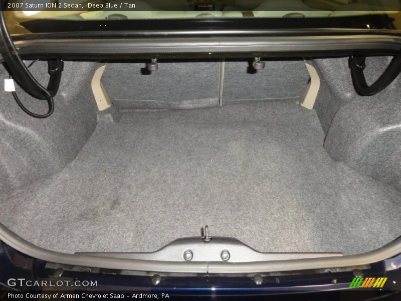 Deep Blue / Tan 2007 Saturn ION 2 Sedan
