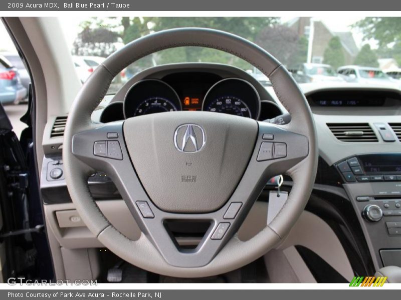 Bali Blue Pearl / Taupe 2009 Acura MDX