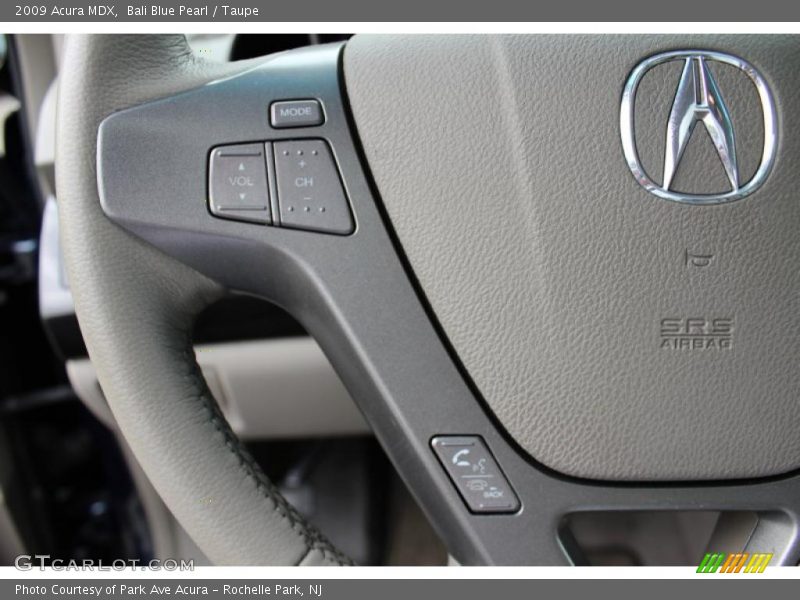 Bali Blue Pearl / Taupe 2009 Acura MDX