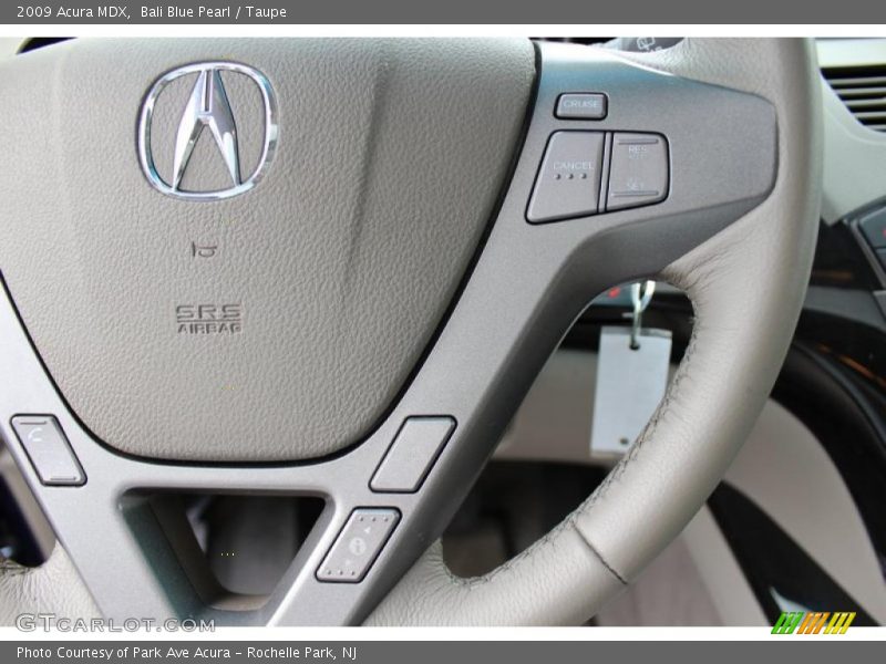 Bali Blue Pearl / Taupe 2009 Acura MDX