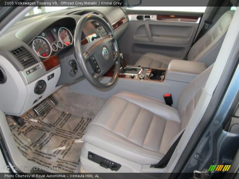  2005 Touareg V8 Kristal Grey Interior