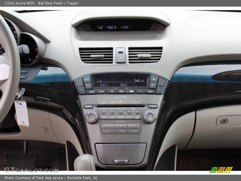 Bali Blue Pearl / Taupe 2009 Acura MDX