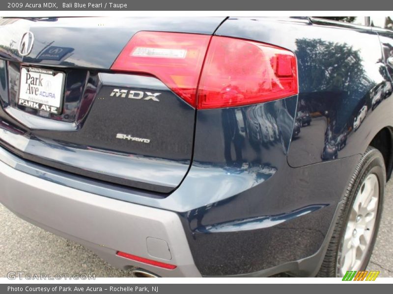 Bali Blue Pearl / Taupe 2009 Acura MDX